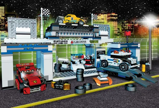 Small turbines: 3D garage 乐高 LEGO 8681 image 4