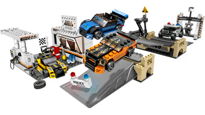 Turbos: Following the bridge 乐高 LEGO 8135
