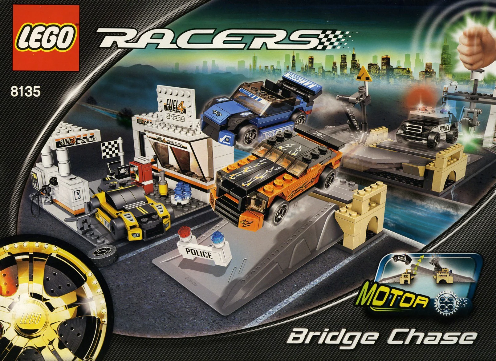 Turbos: Following the bridge 乐高 LEGO 8135 image 1