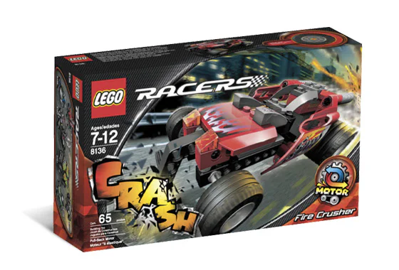 Power Race: Flaming Crusher 乐高 LEGO 8136 image 1