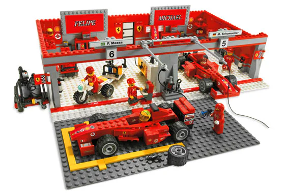 FERRARI 248 F1 CONVOY 乐高 LEGO 8144