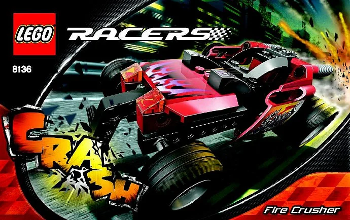 Power Race: Flaming Crusher 乐高 LEGO 8136 image 2