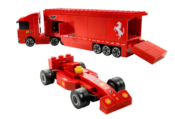 Mini Vortex: Ferrari F1 Goods Truck 乐高 LEGO 8153 image 1