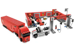 SMALL TURBO: FERRARI F1 MAINTENANCE STATION
