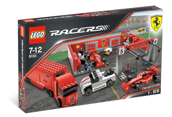 SMALL TURBO: FERRARI F1 MAINTENANCE STATION 乐高 LEGO 8155 image 1
