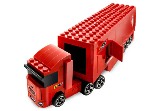 Mini Vortex: Ferrari F1 Goods Truck 乐高 LEGO 8153 image 4