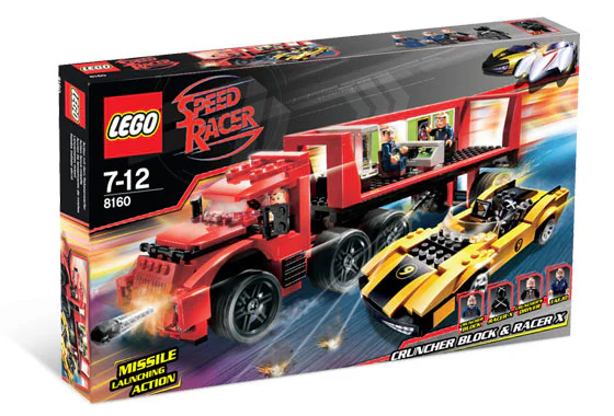 HIGH-SPEED RACING: BIG AND BIG 乐高 LEGO 8160 image 1