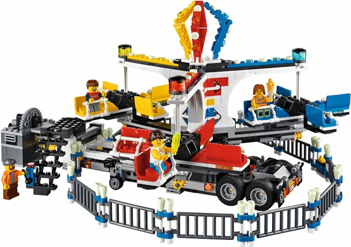 Merry-go-round swings 乐高 LEGO 10244 image 8