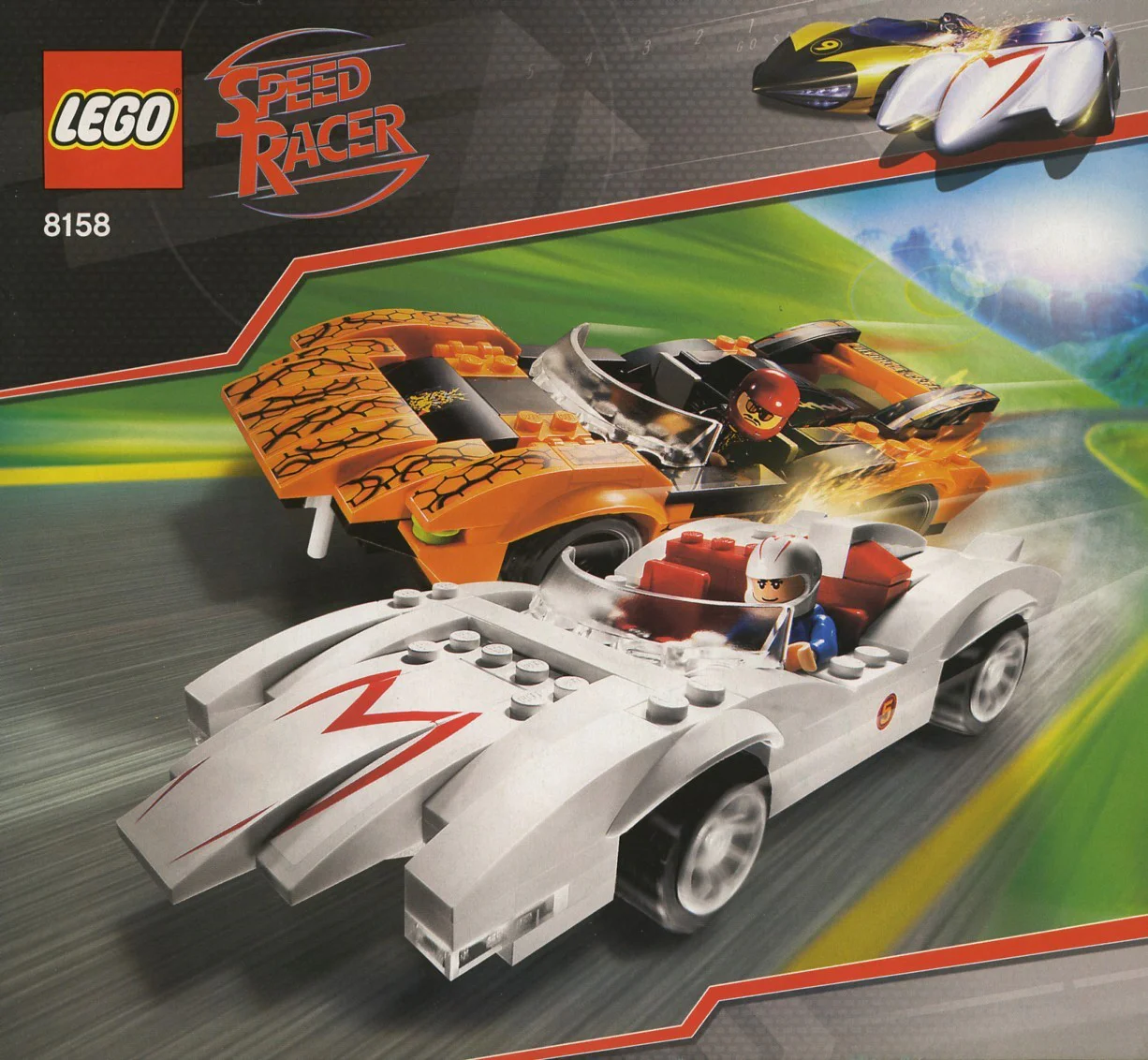 High-speed racers: Speed racers 乐高 LEGO 8158 image 5