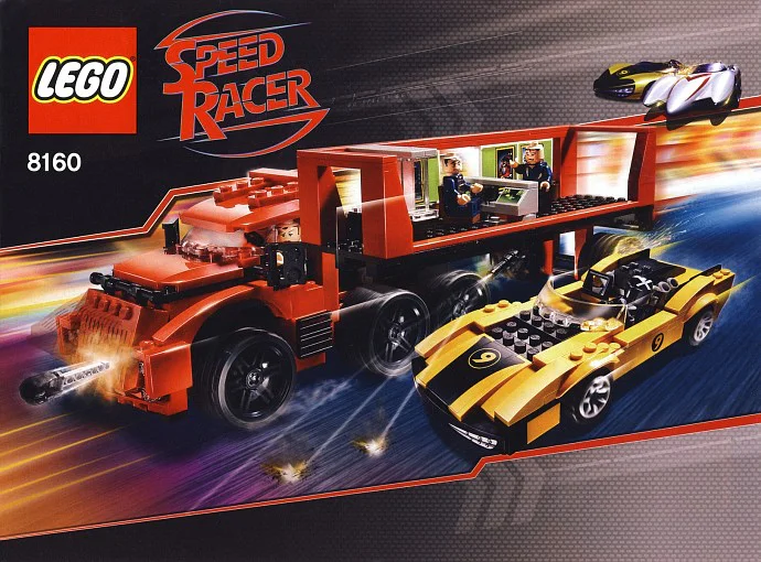 HIGH-SPEED RACING: BIG AND BIG 乐高 LEGO 8160 image 5