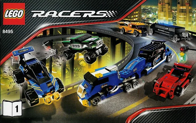 Little Turbo: Race around the city 乐高 LEGO 8495 image 4