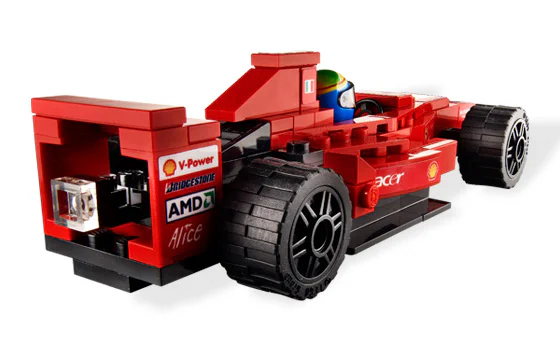 Ferrari: the victory of the Ferrari convoy 乐高 LEGO 8168 image 2
