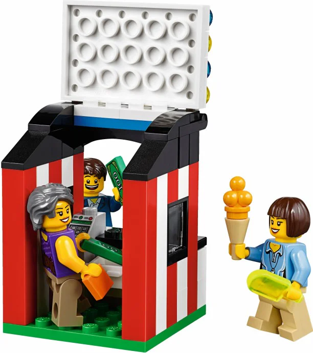 Merry-go-round swings 乐高 LEGO 10244 image 15