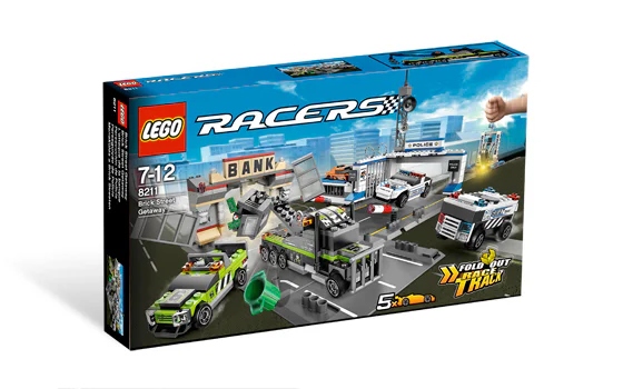 Little Turbo: Street racing and running 乐高 LEGO 8211 image 1
