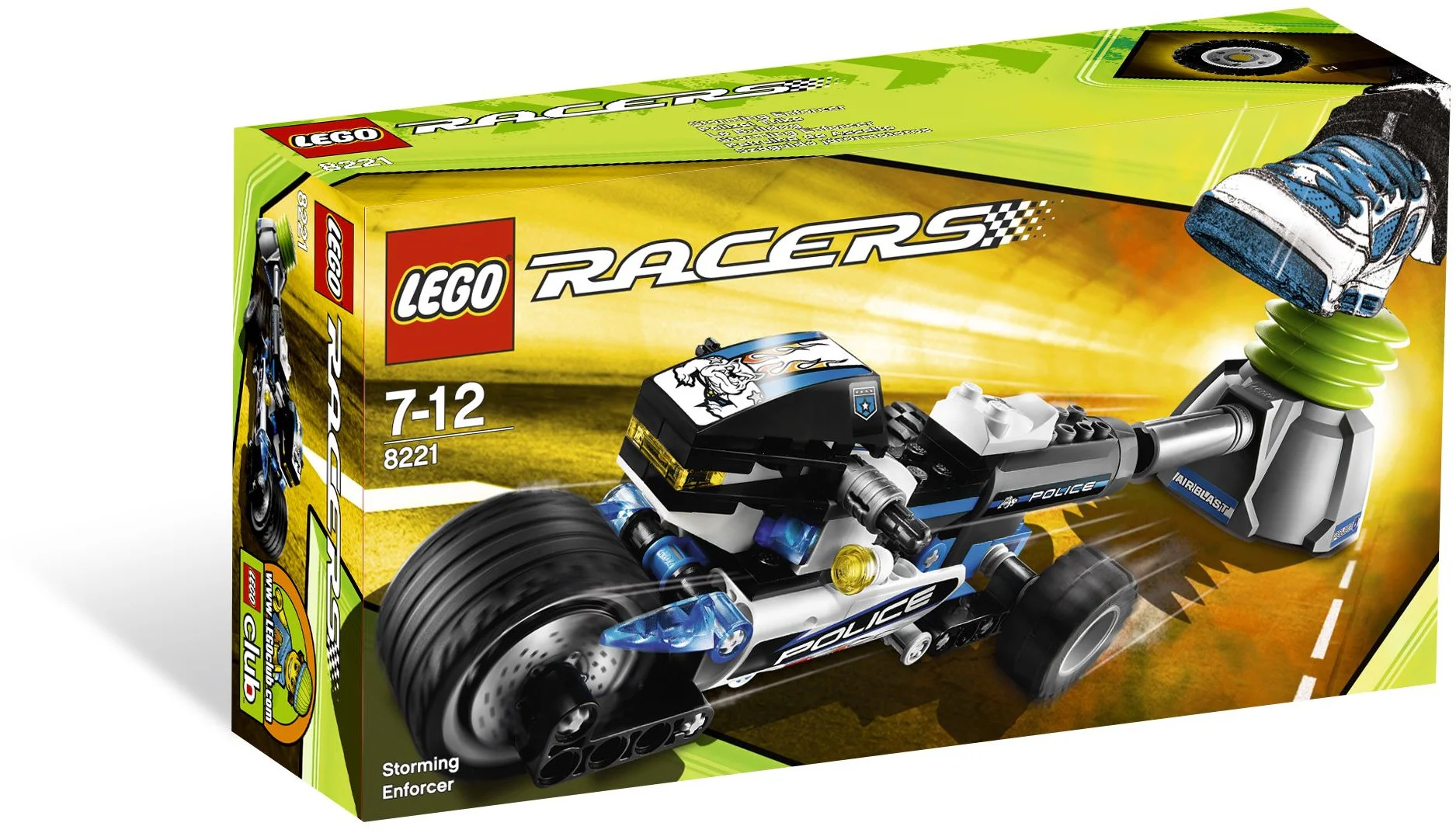 Thunderous Shooting Motorcycle 乐高 LEGO 8221 image 1