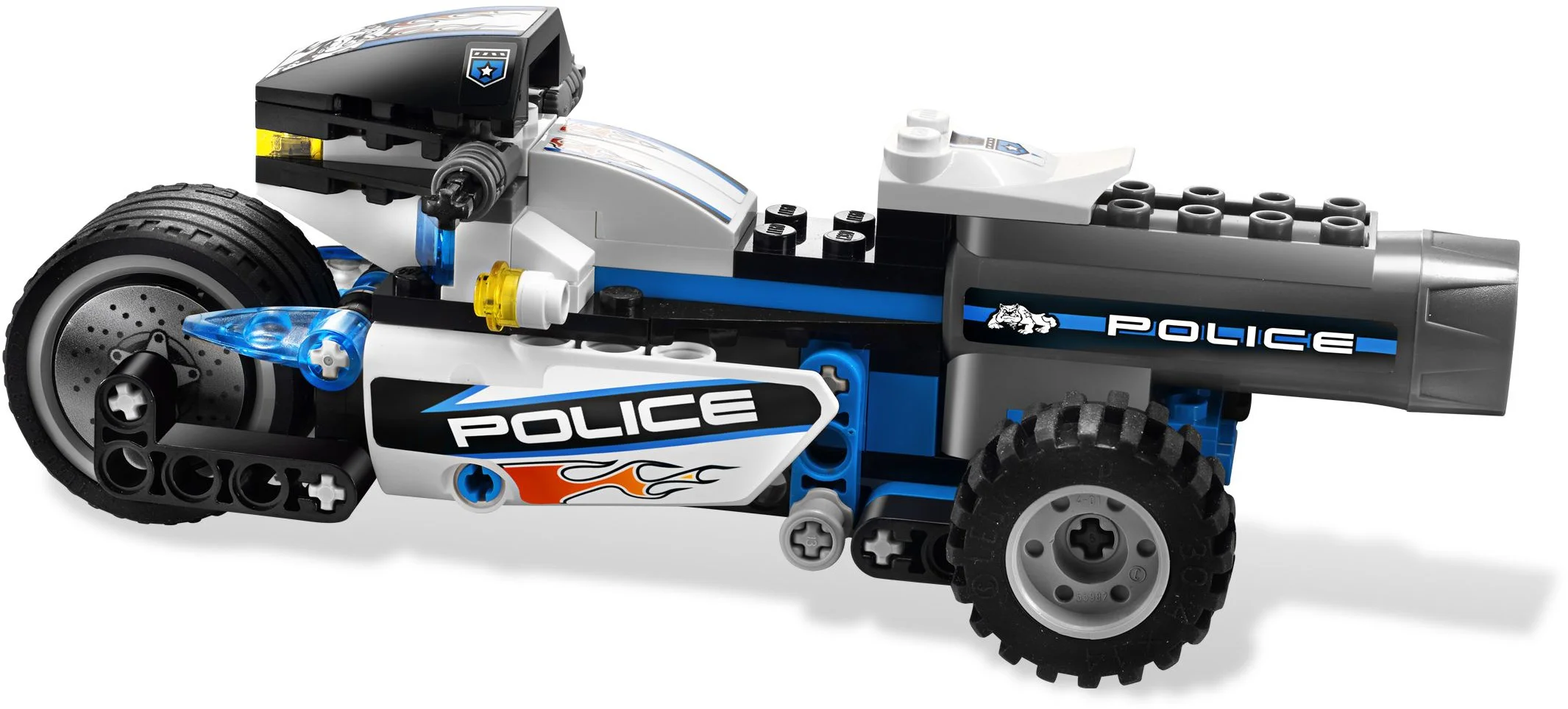 Thunderous Shooting Motorcycle 乐高 LEGO 8221 image 2
