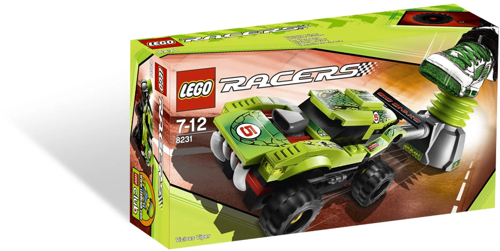The Vulcan Racer 乐高 LEGO 8231 image 2