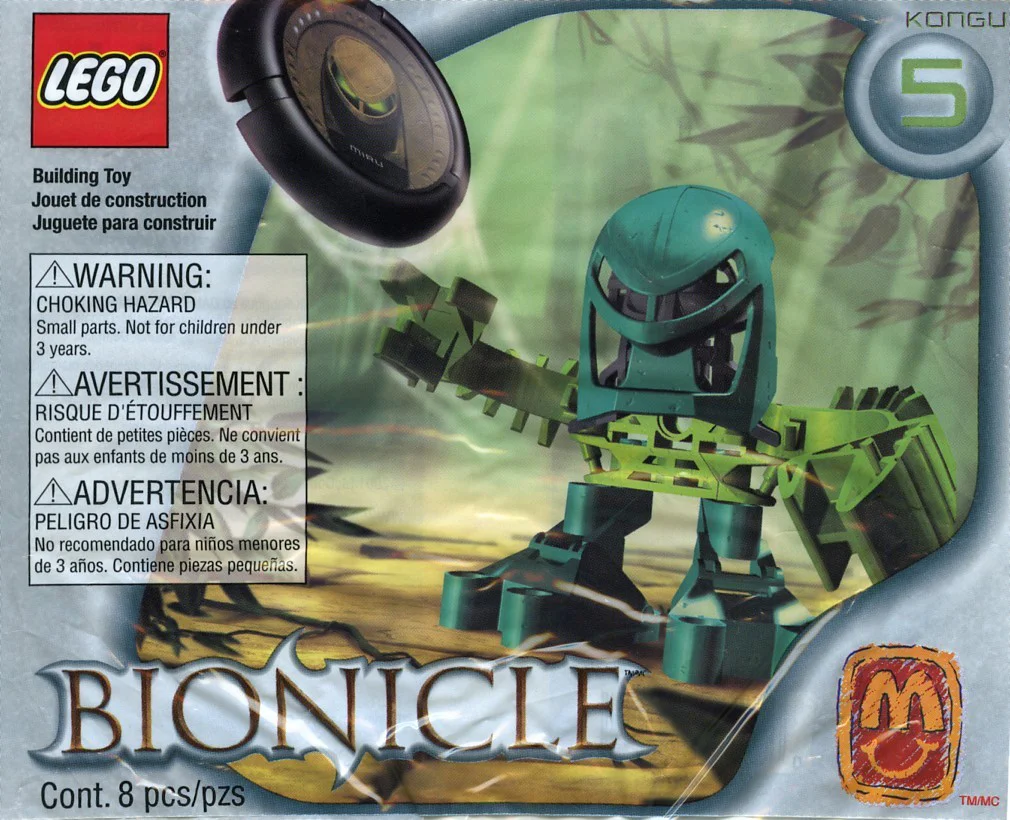 Biochemical fighter: Kongu 乐高 LEGO 1392 image 1