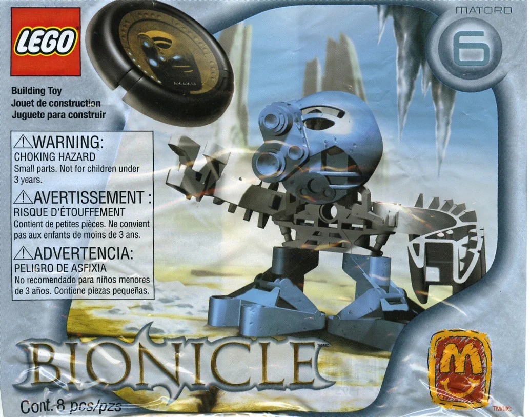 Bio-chemical fighters: Matoro 乐高 LEGO 1393 image 1