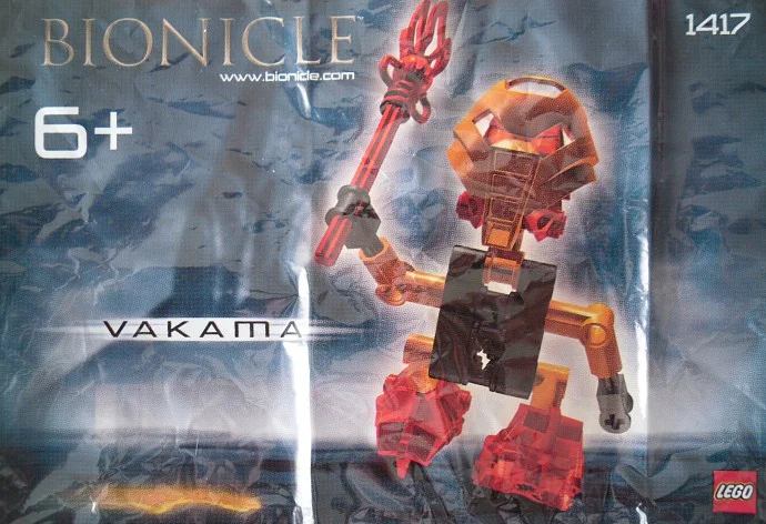 Biomorph Warrior: Vakama 乐高 LEGO 1417 image 1