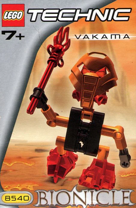 Biomorph Warrior: Vakama 乐高 LEGO 1417 image 2