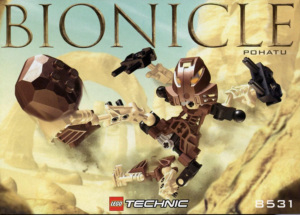 BIONICLE Warrior: Pohatu 乐高 LEGO 8531 image 1