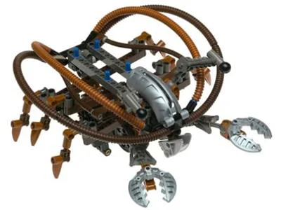 Bio-chemical fighters: taka and Usa crab 乐高 LEGO 8595 image 5