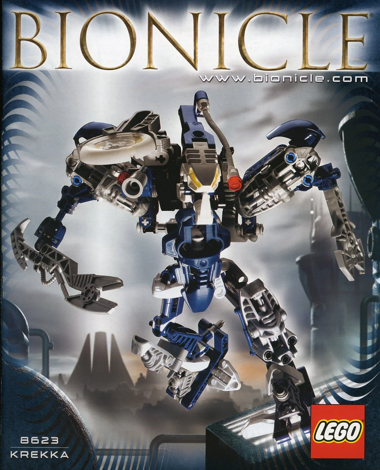 Bio-chemical fighter: Krekka 乐高 LEGO 8623 image 1