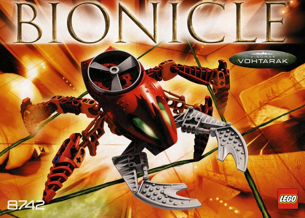Bio-chemical fighter: Visorak Vohtarak 乐高 LEGO 8742 image 1