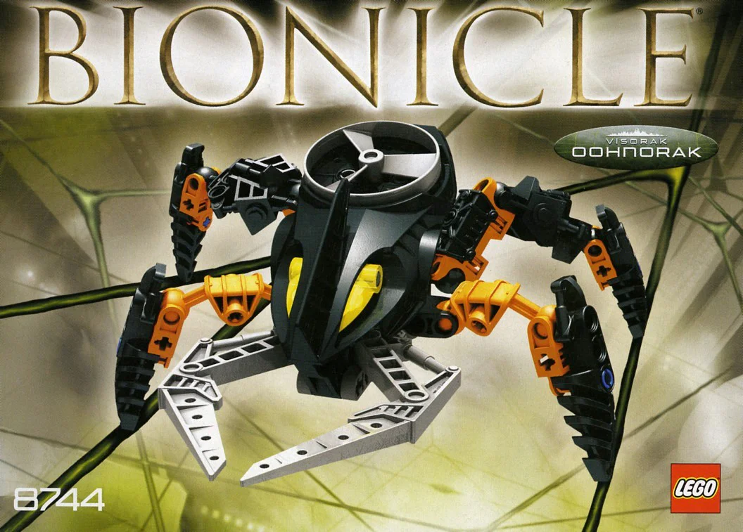 Bio-chemical fighter Visorak Oohnorak 乐高 LEGO 8744 image 1