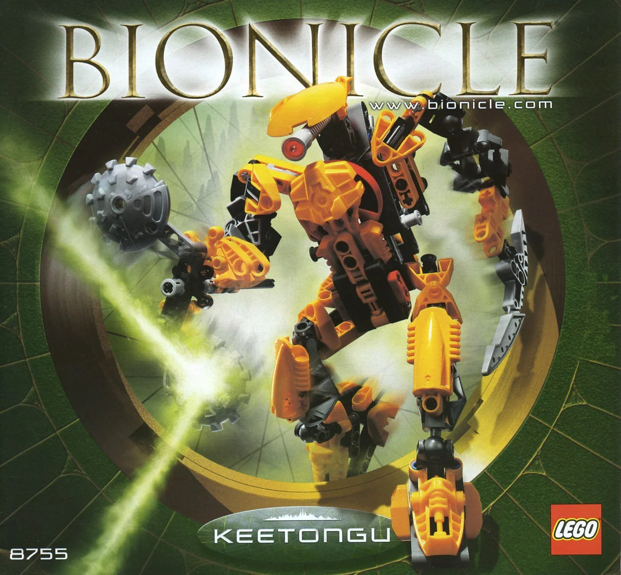 Bio-chemical fighter Keetongu 乐高 LEGO 8755 image 1