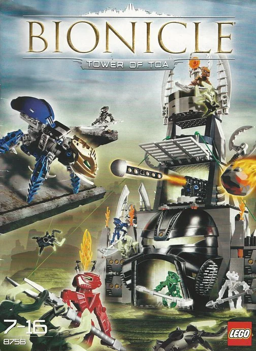 Bio-chemical fighters: the Tower of Soldiers 乐高 LEGO 8758 image 1