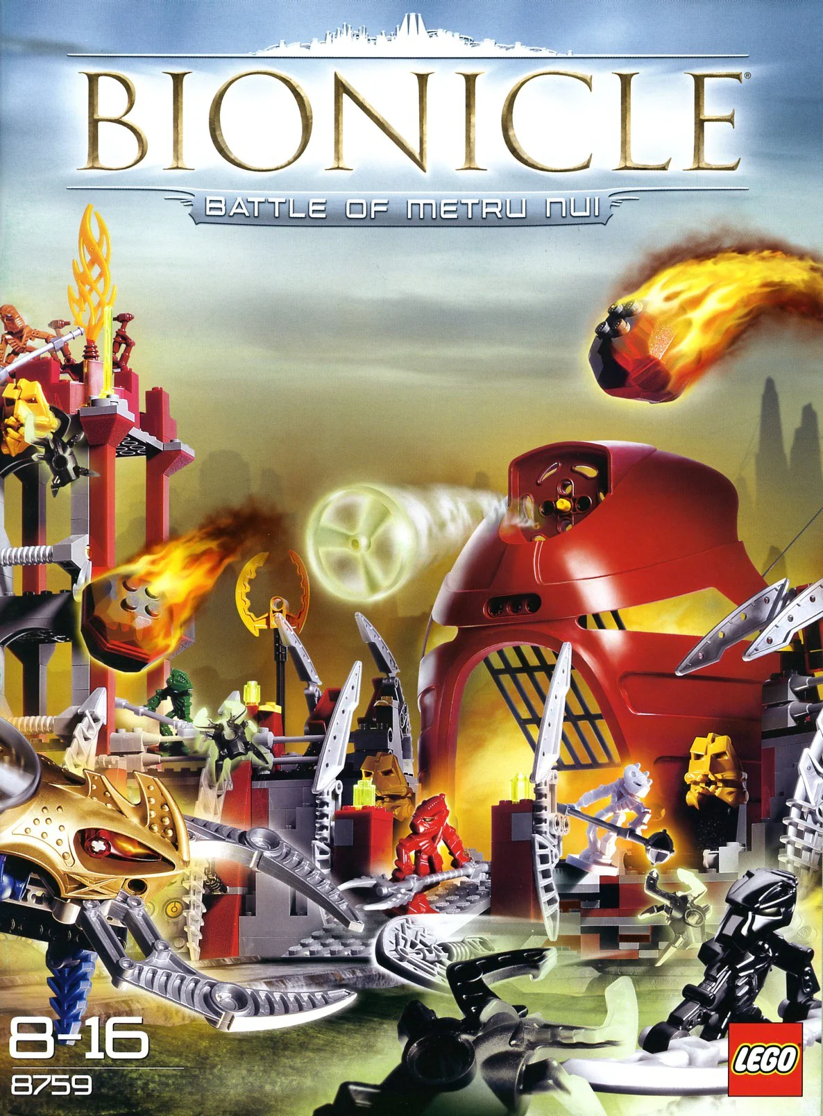BIVERS: The Battle of Metru Island 乐高 LEGO 8759 image 1