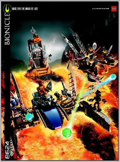 Biochemical fighters: the mask fight 乐高 LEGO 8624 image 1