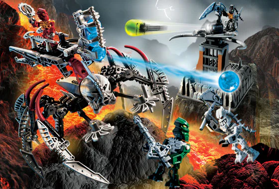 Biochemical fighter: Piraka Outpost 乐高 LEGO 8892 image 1