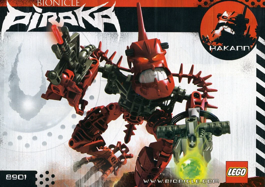 Bio-chemical fighter: Hakann 乐高 LEGO 8901 image 1