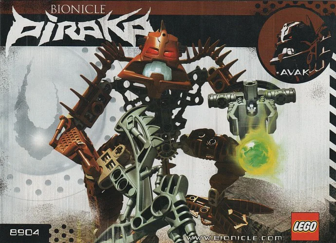 BIOCHEMICAL FIGHTERS: AVAK 乐高 LEGO 8904 image 1