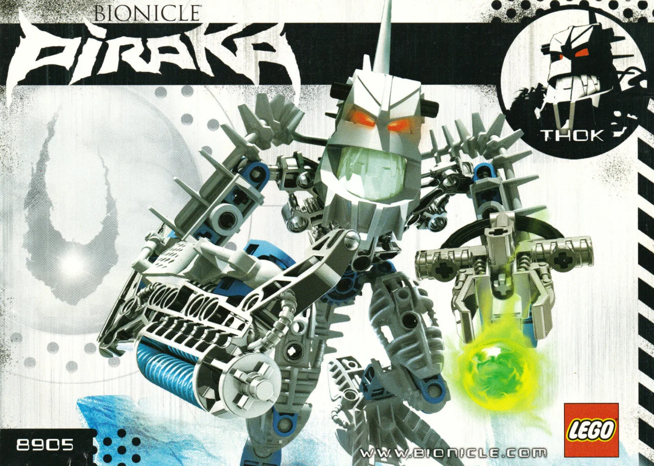 Bio-chemical fighter: Thok 乐高 LEGO 8905 image 1