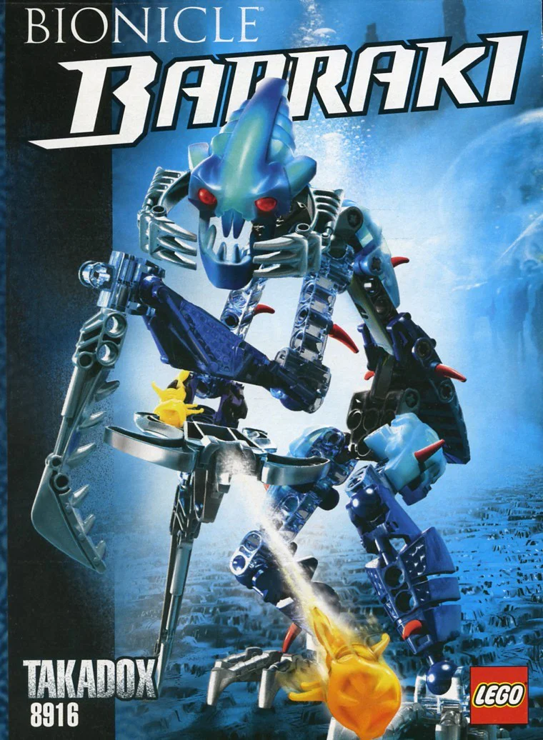 Biochemical fighter: Takadox 乐高 LEGO 8916 image 1