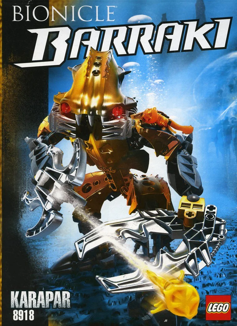 Bio-Warrior: Carapar 乐高 LEGO 8918 image 1