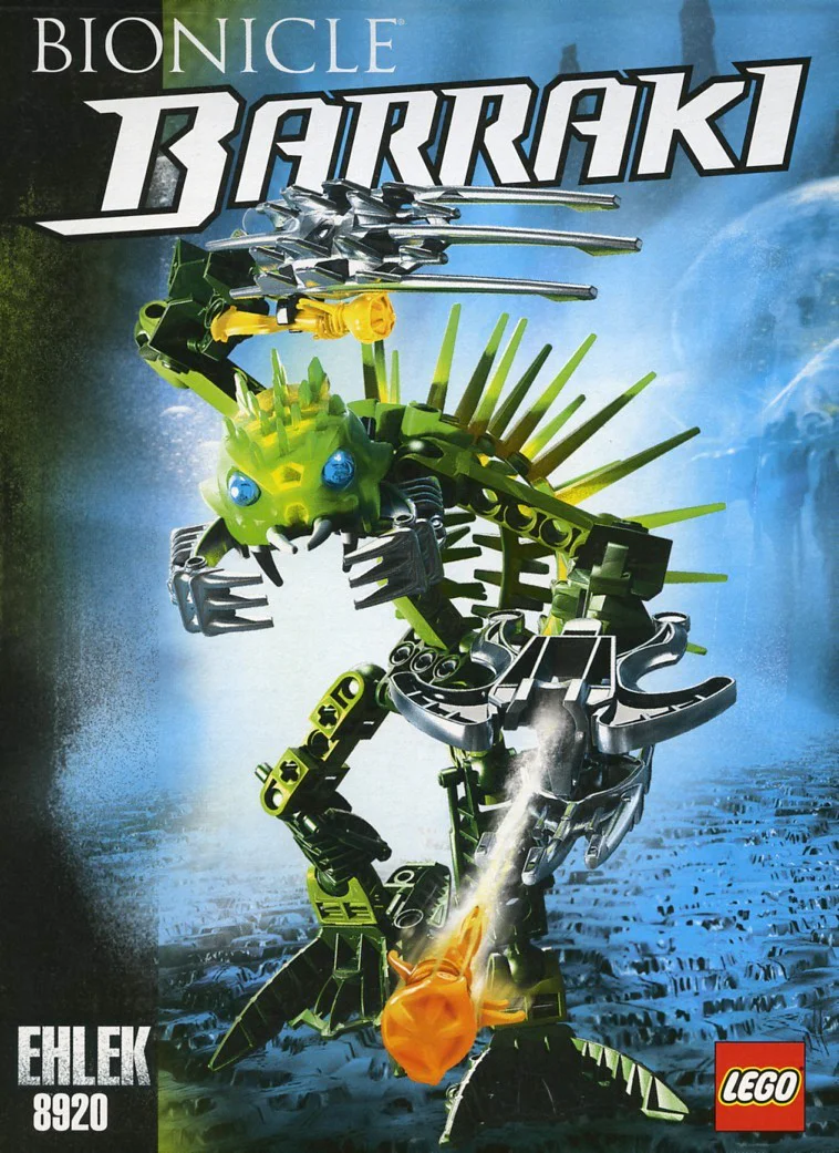 Bio-chemical fighters: Ehlek 乐高 LEGO 8920 image 1