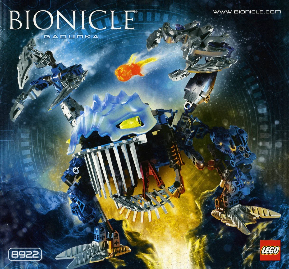 Biochemical warriors: the devil's teeth 乐高 LEGO 8922 image 1