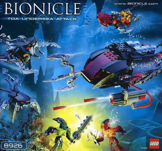 Biological and chemical fighters: the battle for justice under the sea 乐高 LEGO 8926 image 1