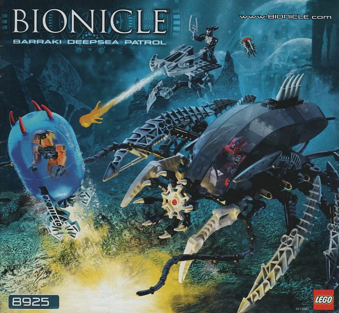 Biochemical fighters: Deep Undersea Demons 乐高 LEGO 8925 image 1