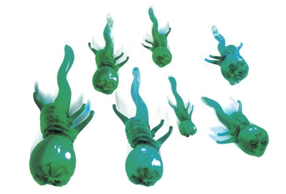 Parts: Bio-chemical fighters: blood-sucking leeches 乐高 LEGO 8934