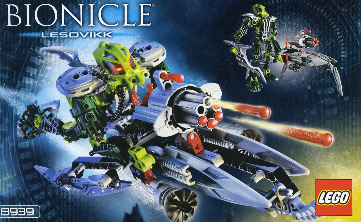 Bio-chemical fighter: Lesovikk 乐高 LEGO 8939 image 1