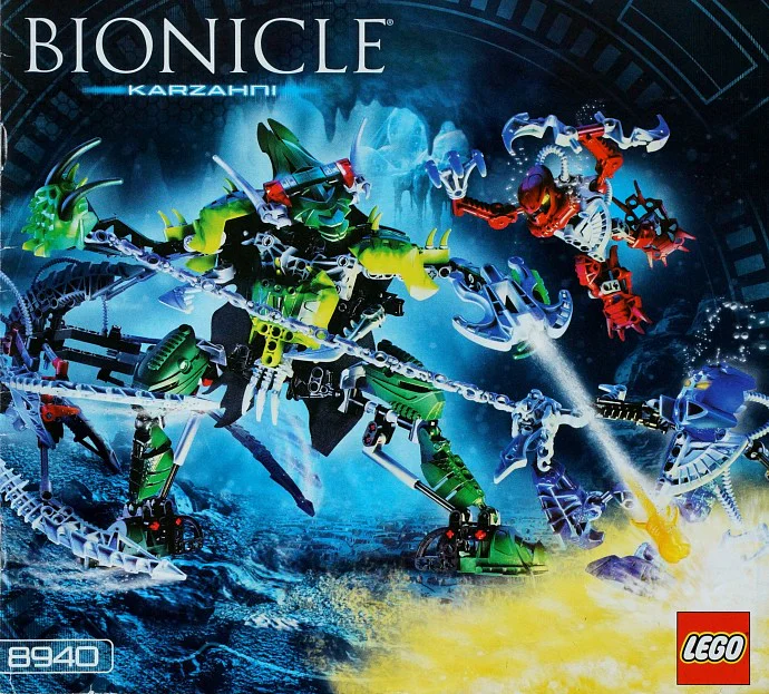 Bio-chemical fighters: Karzahni 乐高 LEGO 8940 image 1