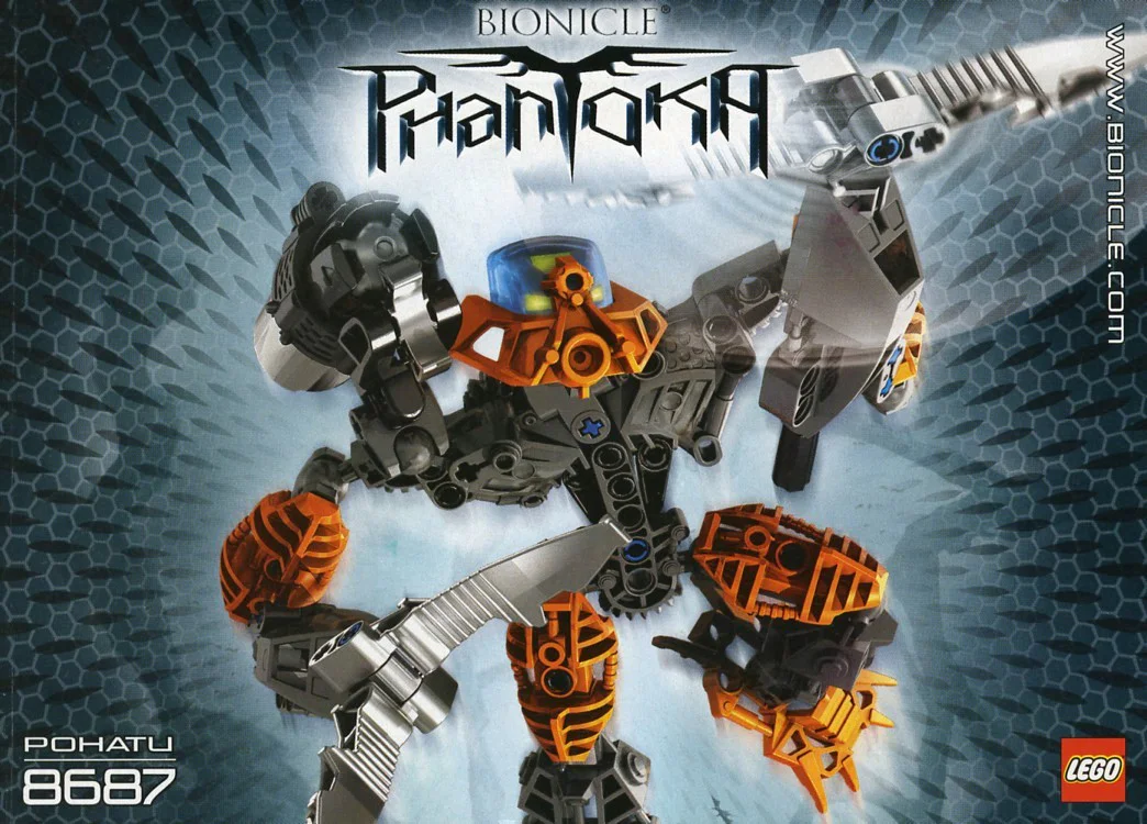 Bio-chemical fighter: Toa Pohatu 乐高 LEGO 8687 image 1