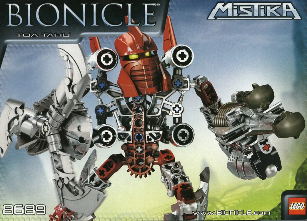 Biochemical fighter: Toa Tahu 乐高 LEGO 8689 image 1