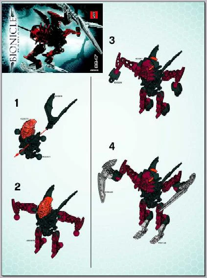 Bio-chemical fighter: Radiak 乐高 LEGO 8947 image 2